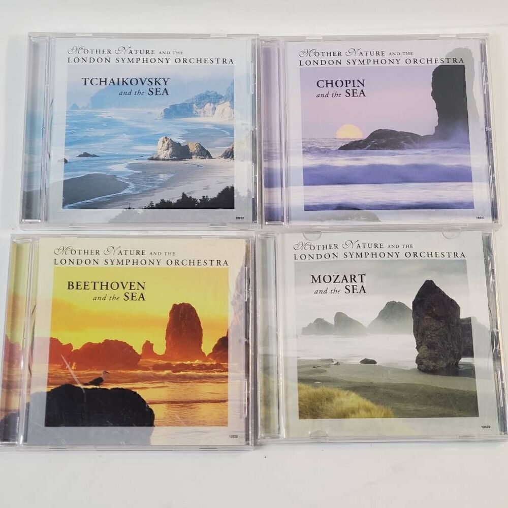 MOZART and the SEA, CHOPIN and the SEA, BEETHOVEN and the SEA, TCHAIKOVSKY and t